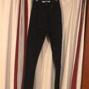 High rise black brandy Melville jeans